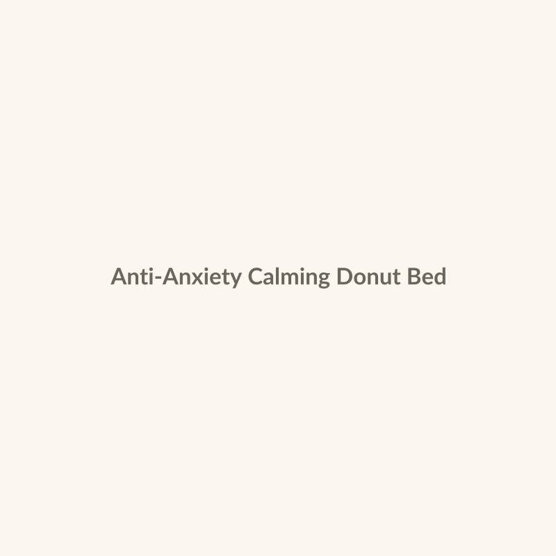 Anti-Anxiety Calming Donut Bed