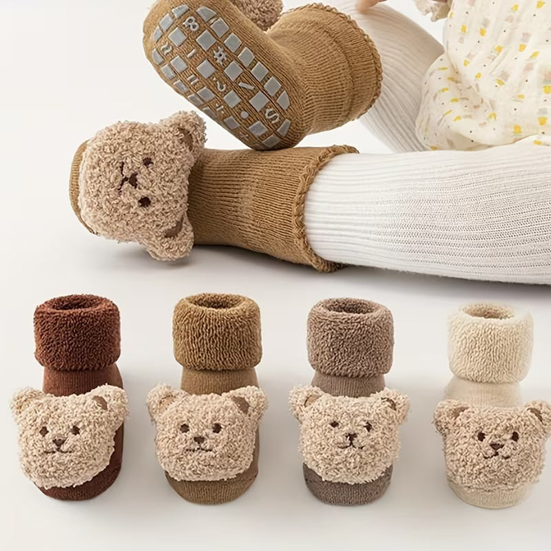 Printed Socks with Cute Animals